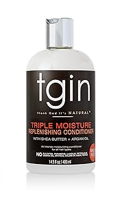 tgin Triple Moisture Replenishing Conditioner For Natural Hair - Dry Hair - Curly Hair - 13 Oz