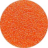 Pinhoollgo 2000pcs 4mm Acrylic Round Beads AB Colors Acrylic Beads Round Spacer Beads with Hole for DIY Bracelet Necklace Jewelry Making Supplies Handmade Craft(Dark Orange AB)
