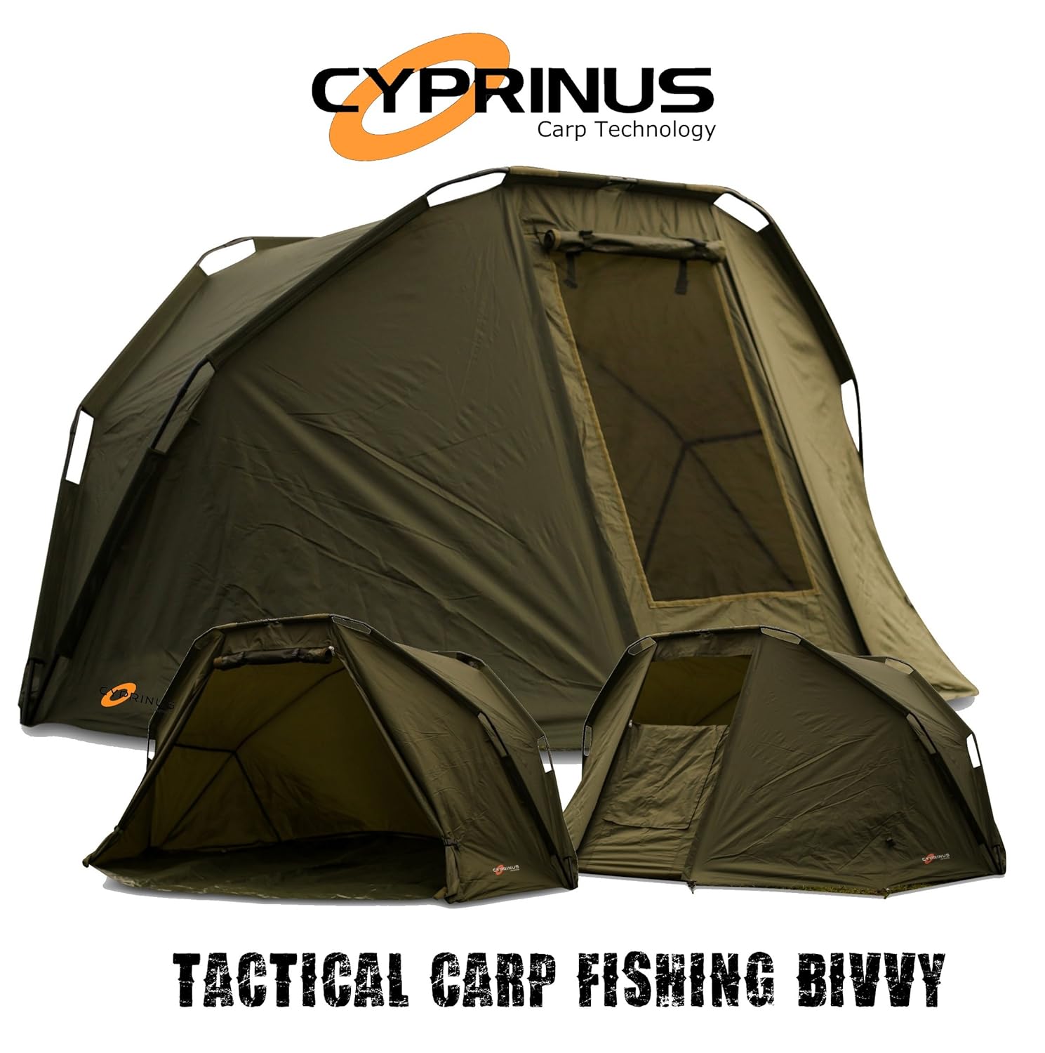 Cyprinus 2 Man Mongoose Carp Fishing Bivvy Shelter Tent Amazon.co.uk