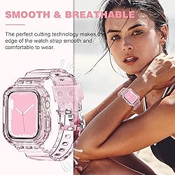 XYF Compatible for Crystal Clear Apple Watch