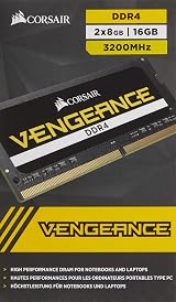 Corsair Vengeance 16GB (2x8GB) DDR4 SODIMM 3200MHz Laptop Memory Black view 7