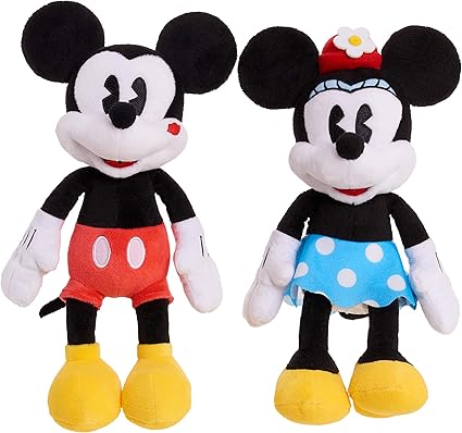 mickey and minnie plush