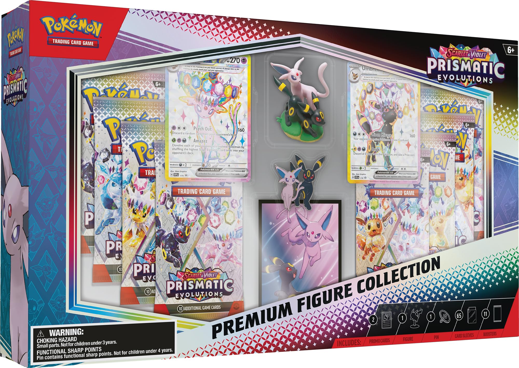 Photo 1 of Pokémon TCG: Scarlet & Violet—Prismatic Evolutions Premium Figure Collection