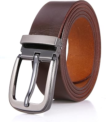 men's belt with changeable buckle