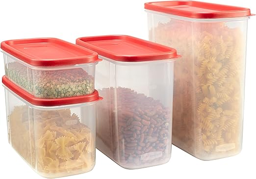 Amazon Com Rubbermaid 1776474 Rubbermiad Modular Canisters Food