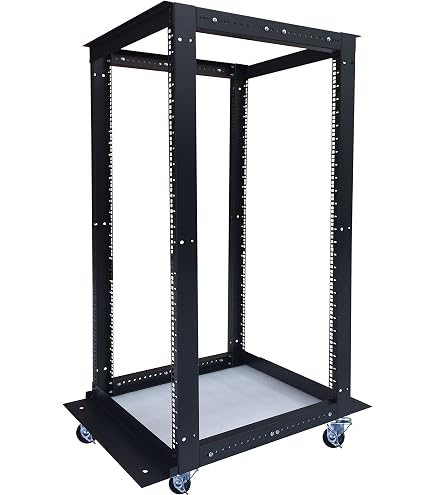 Single It Rack Compact Network Rack Monoprice 9U 600mm Depth Simple Server Rack With ...