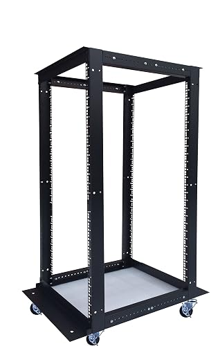 Sysracks 18U 4 Post Open Frame 19 inch Network Server Rack Relay ...