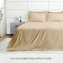 BELADOR Silky Soft Twin Sheet Set - Luxury 4 Piece