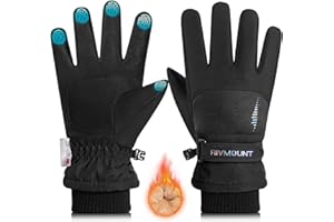 rivmount Kids 3M Winter Ski Snowboarding Snow Gloves Warm Thermal Waterproof Windproof Touchscreen for Boys Girls in Cold Weather