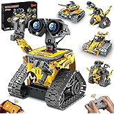Sillbird STEM Building Toys, Remote & APP Controlled Creator 5in1 Wall Robot/Explorer Robot/Mech Dinosaur Toys Coding Set, Cr