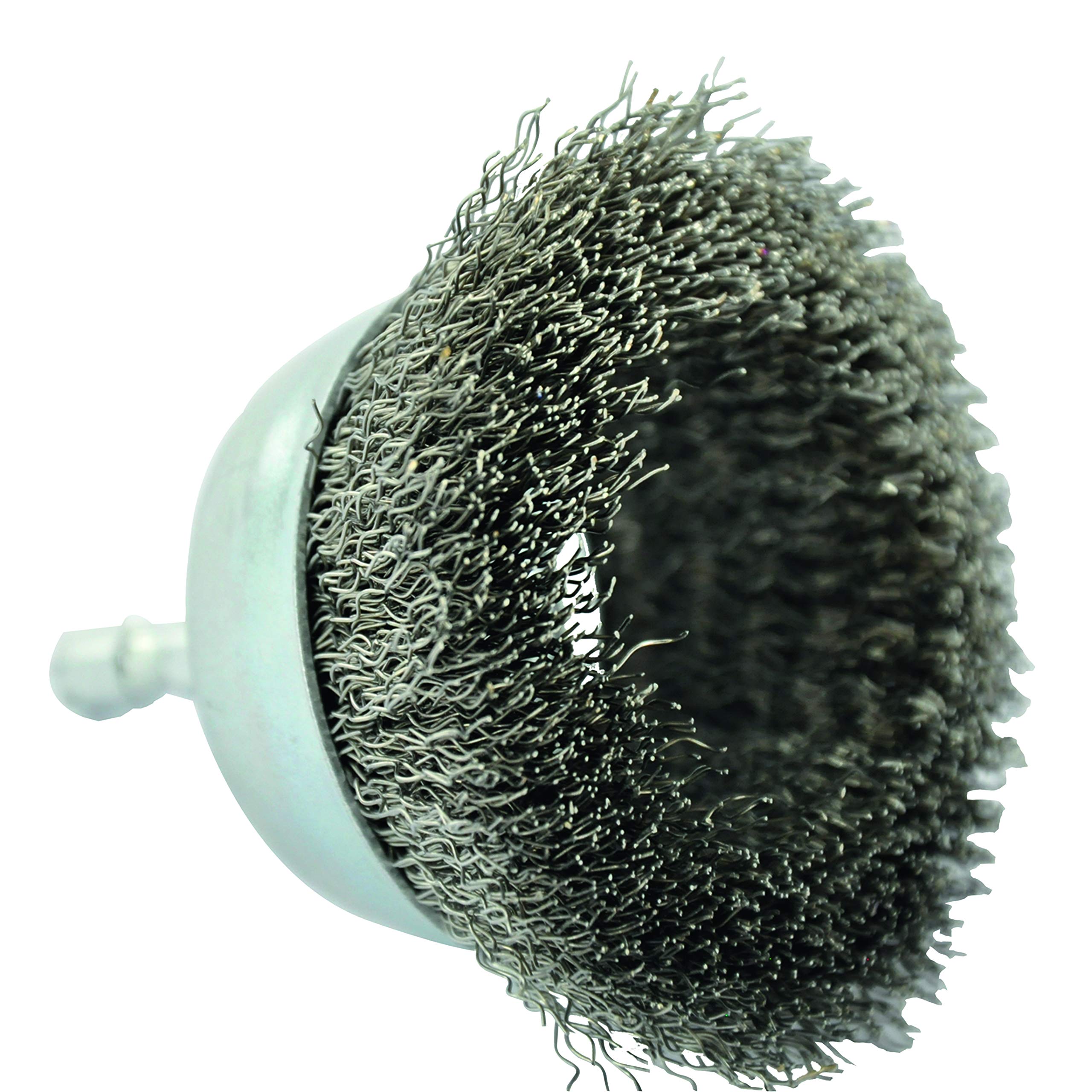 Tivoly XT202520124 Technic Cup Brush Stainless Steel Hexa 6.35 mm Circular Ø75 mm