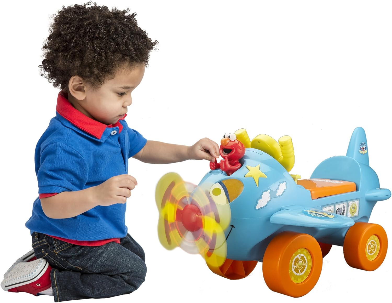 sesame street elmo activity plane ride on