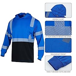 VENDACE 3pcs Safety Reflective High Visibility Long