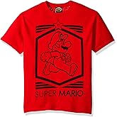 Nintendo Boys' Super Mario Mario Billion Run Graphic T-Shirt