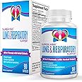 3-Month Lung & Respiratory Support (All-in-1) Supplement Formula Complex with 10 Active Ingredients - Natural Lung Respiratory Health Supplements | 90-Day Supply | 90 Capsules
