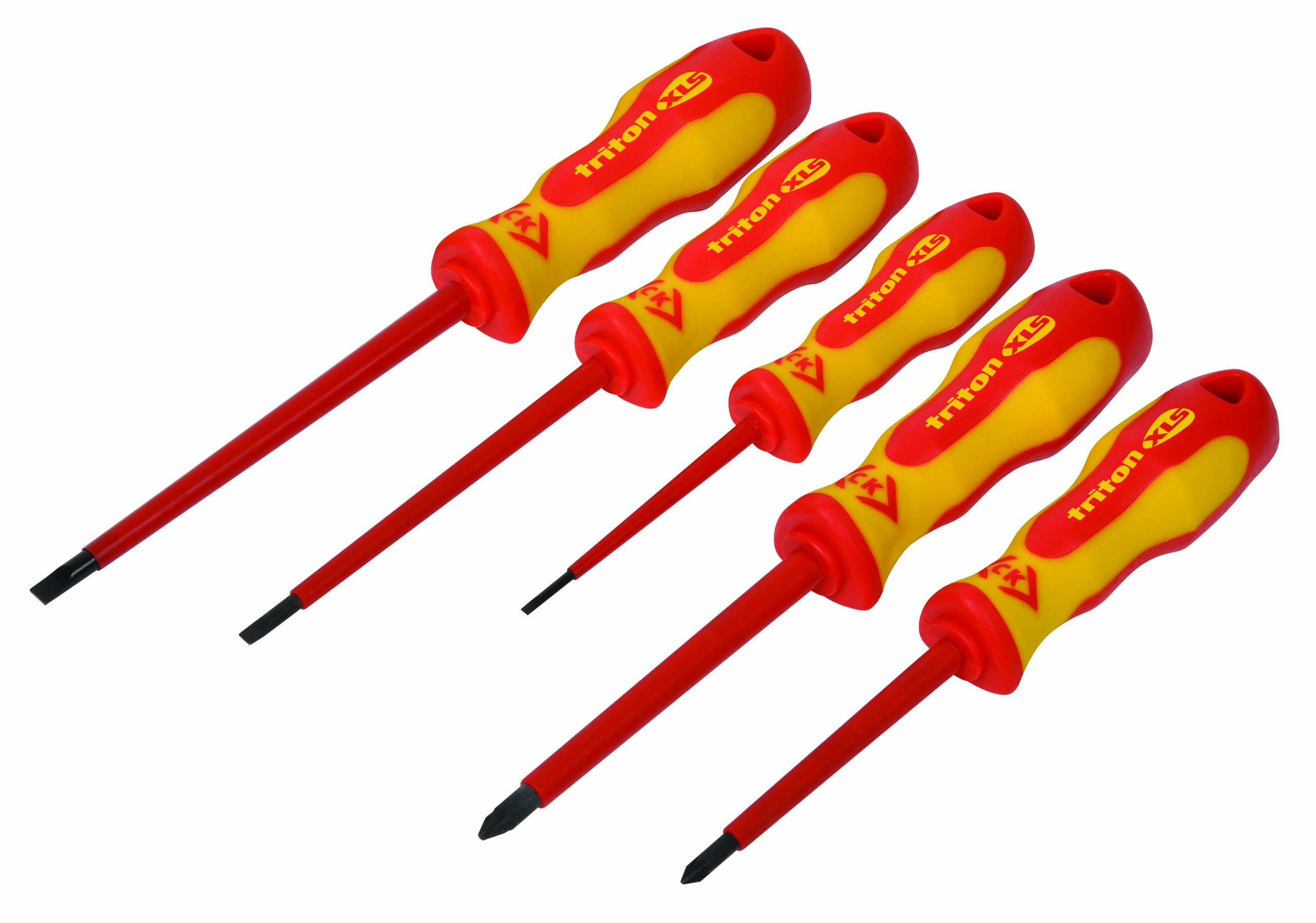 C.K T4729 Triton XLS 1000V Screwdriver Set SL/PZ (5 Pieces)