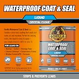 Gorilla Waterproof Coat & Seal Clear 473ml Weatherproof Sealant view 2