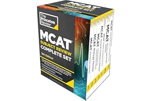 Princeton Review MCAT Subject Review Complete Box Set, 5th Edition: 7 Complete Books + 3 Online Practice Tests (Graduate School Test Preparation)