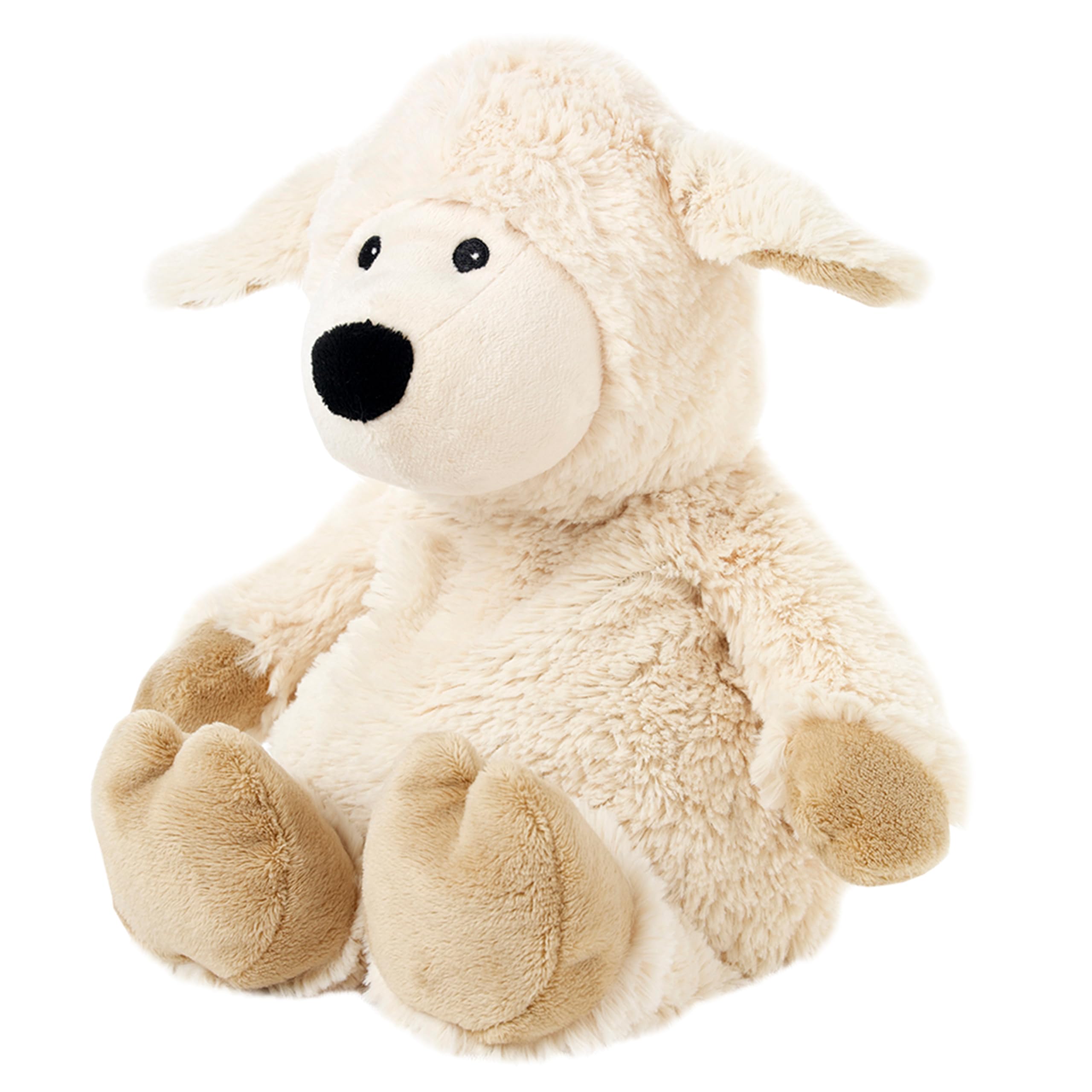 Warmies Plush Sheep Microwavable, French Lavender Scented and Weighted, Hot or Cold Soft Teddy for Relaxation and Warm Relief, Suitable for Adults and Children