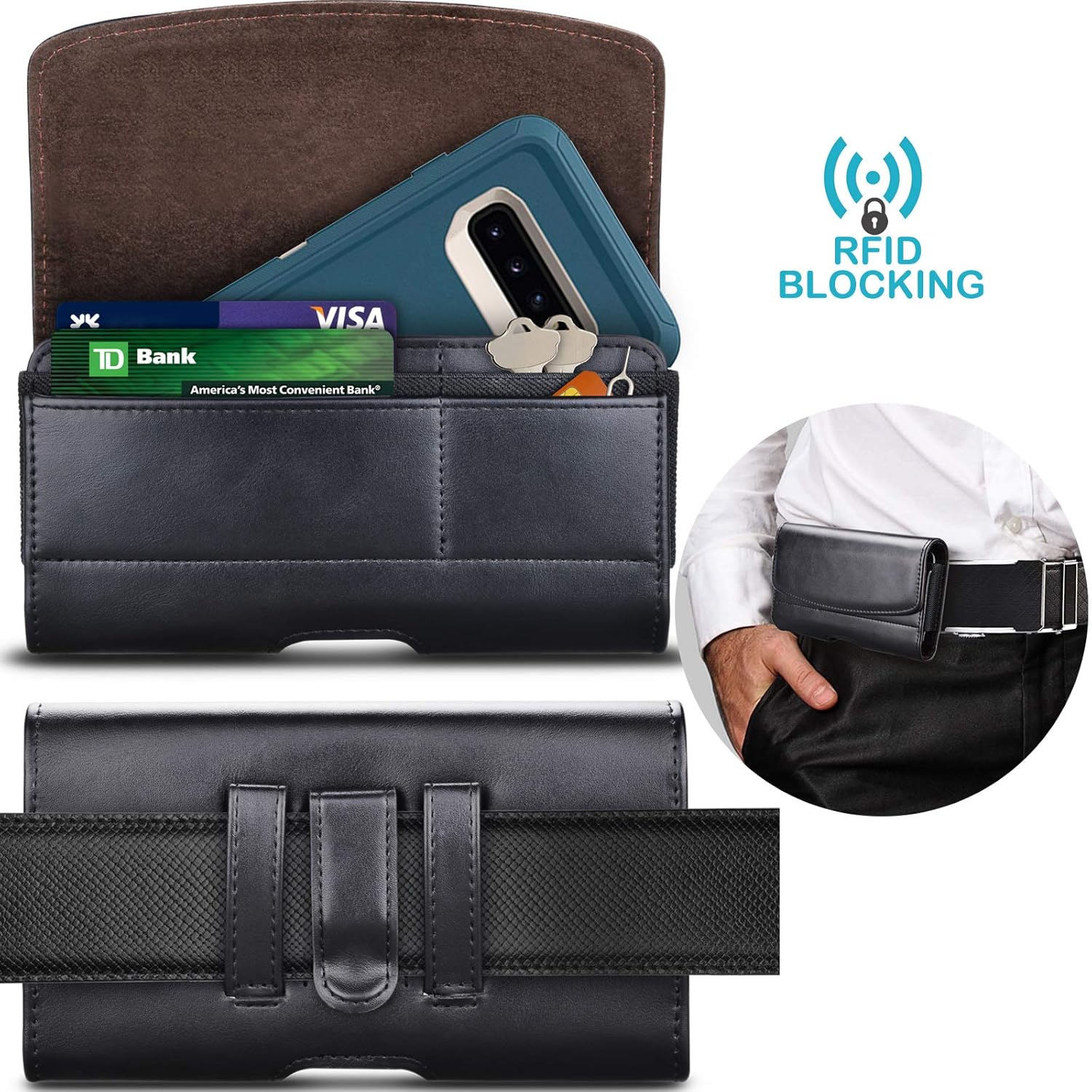 Best lg v50 case card holder