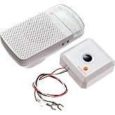 Safeguard Supply LRA-EX1000S Doorbell Extender, Plug-in Strobe Receiver | Doorbell Extender for Existing Wired Doorbell to Hear Your Door Chime In Areas Hard to Hear In Your Home, Long Range 1000&rdquo;