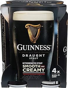 Guinness Pub Draft Stout, 4 pk, 14.9 oz cans, 4.3% ABV