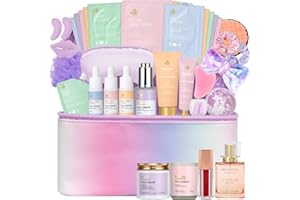 36 pcs Mothers Day Day Gifts for Women, Hydrating Skin Care Set, Luxury Bath and Body Gift Set, Cosmetic Bag, Spa Gift for Mo