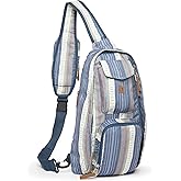 Ocean Pacific Crossbody Sling Bag for Everyday Use, Travel, Work - Casual Daypack for Men Women