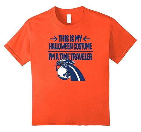 Time Traveler Costume Tshirt - Men Women Youth