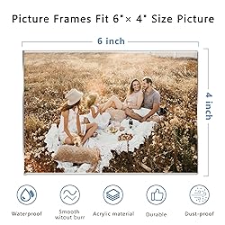 DZZ 6x4 Picture Frame Set of 6,Acrylic Picture
