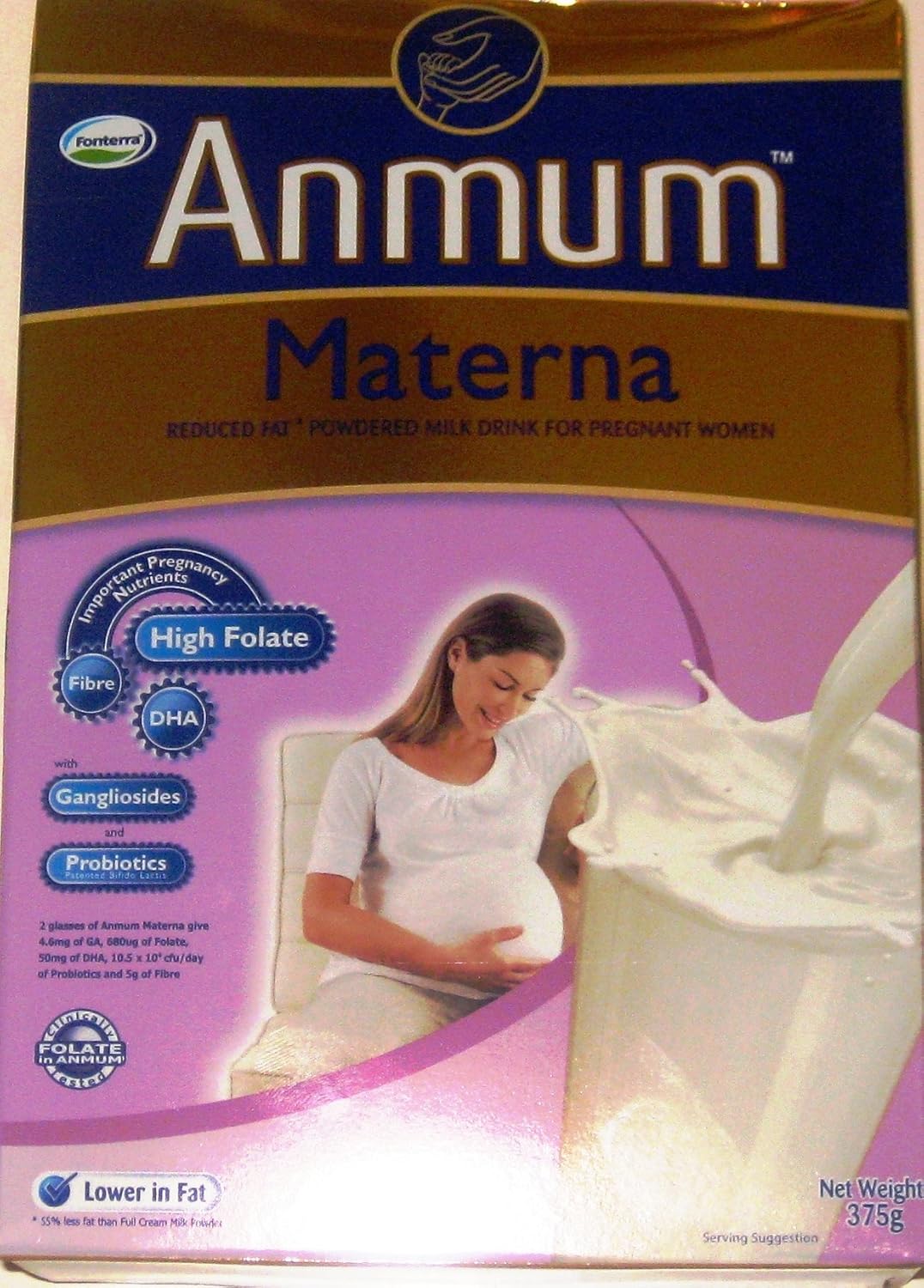 Anmum Materna Bebida De Leche En Polvo Para Mujeres Embarazadas 13 23 Oz Amazon Com Grocery Gourmet Food