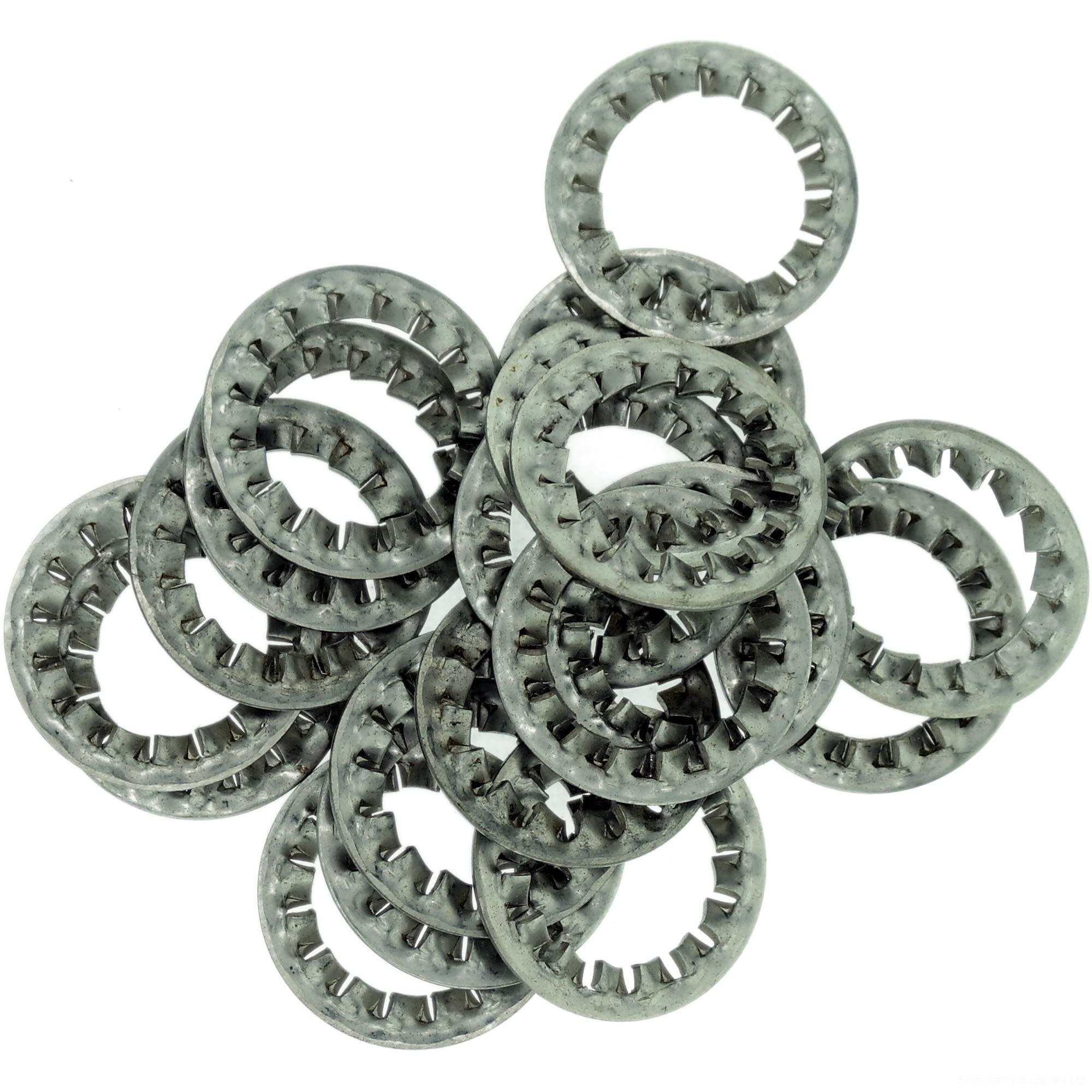 M3 (3mm) Shakeproof Washer (Internal Serrated) - Stainless Steel (A2) (Pack of 20) โ image 1
