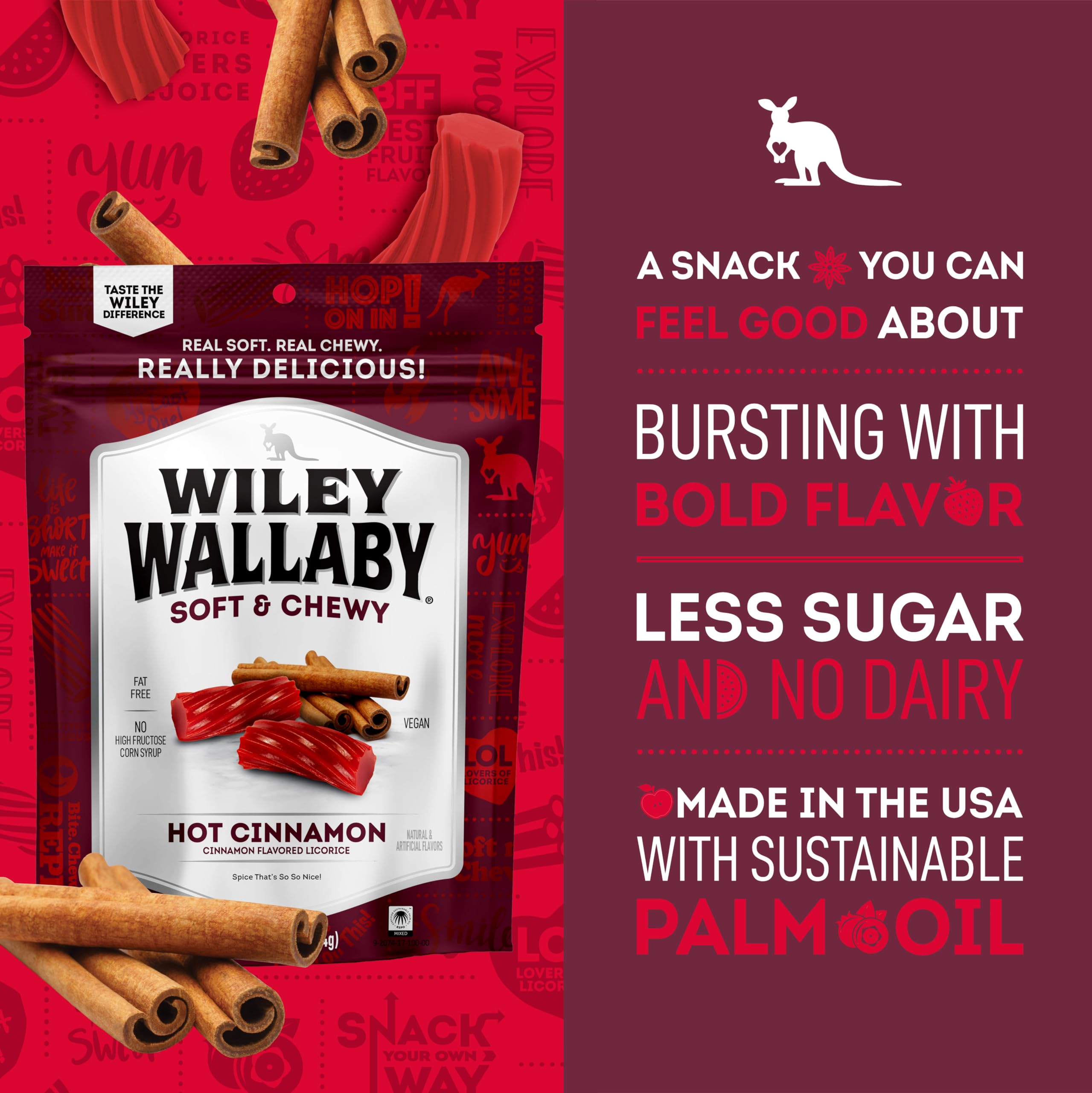 Mua Wiley Wallaby Licorice 10 Ounce Classic Gourmet Soft & Chewy