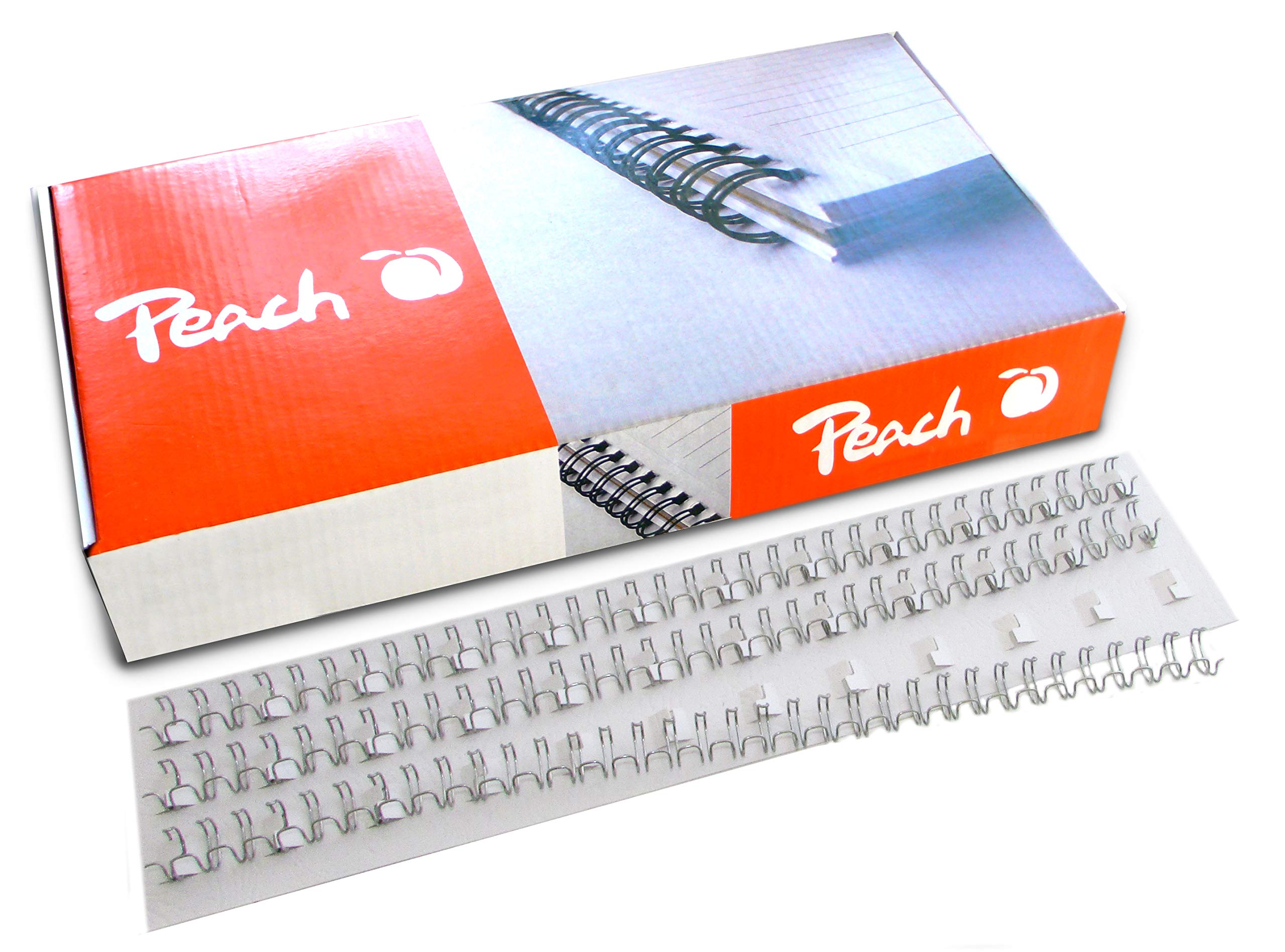 Peach PW095-01 10mm Wire Binding Combs - Silver
