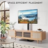 BONTEC TV Floor Stand 30-70 inch Swivel Height Adjustable 600x400 VESA view 9