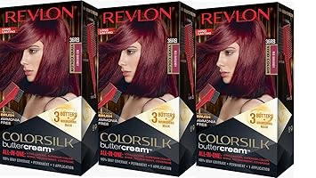 Amazon Com Revlon Colorsilk Buttercream Hair Dye Vivid Red
