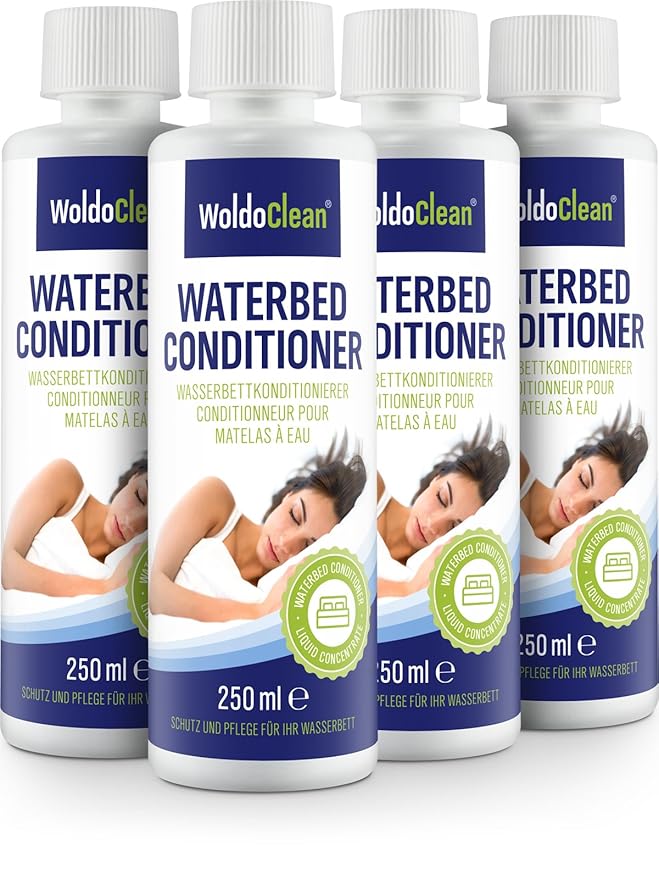 Waterbed Conditioner for Hardside or Softside 4X 250ml Water Beds