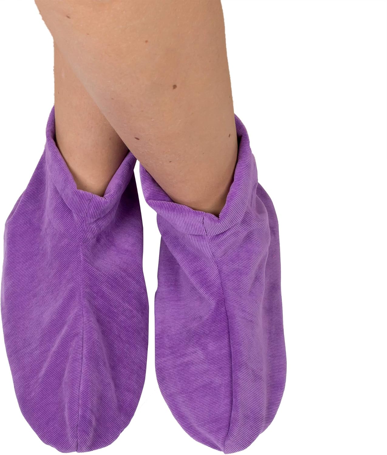 Amazon Com Bed Buddy Foot Warmers With Aromatherapy Heated Slippers And Feet Warmers For Women Microwavable Slippers For Women Lavender Scented 1 Pair Health Personal Care