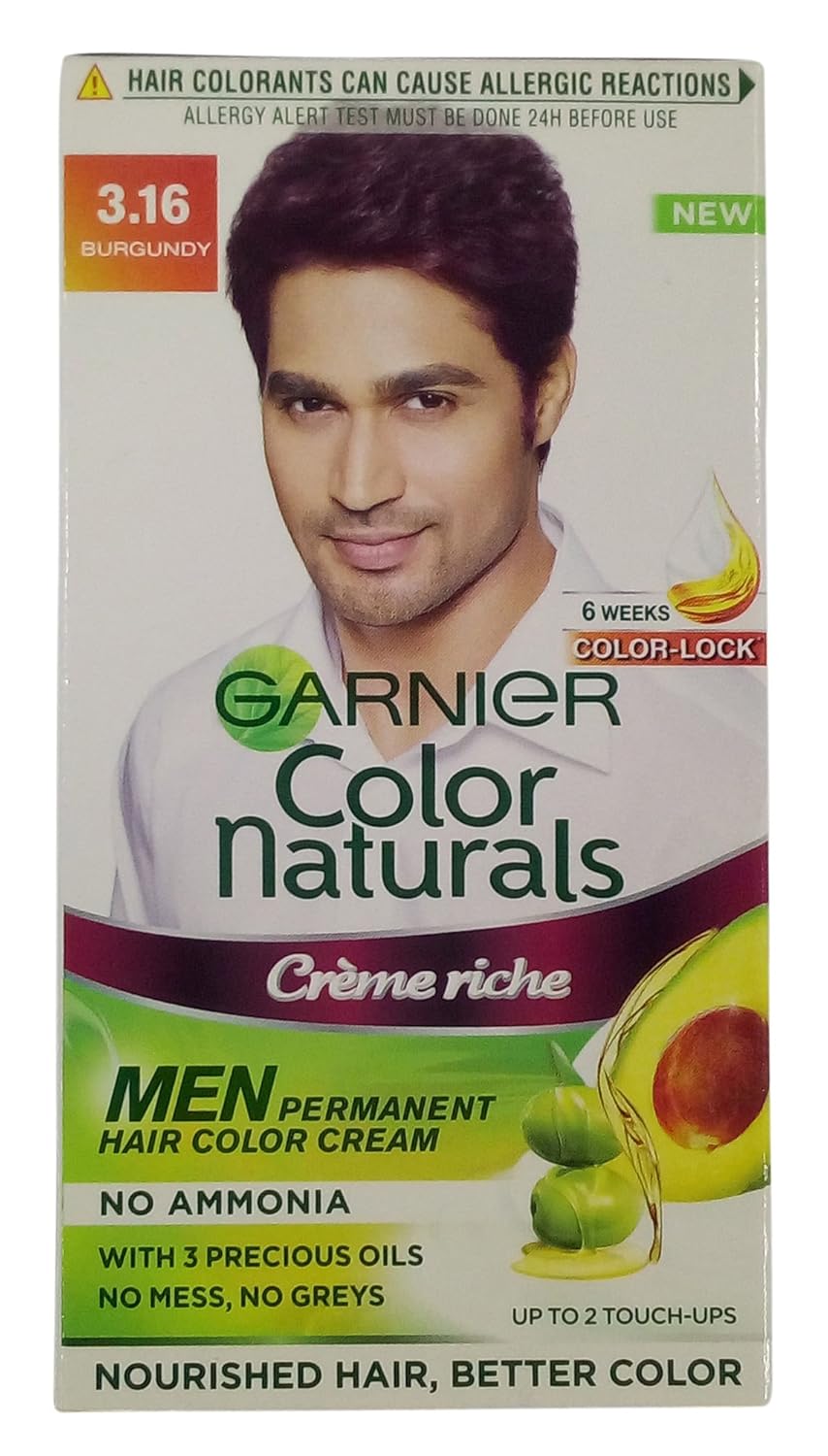 Buy Garnier Colour Naturals For Men 3 16 Burgundy 60ml Carton
