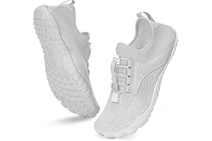 Yoyumtz Hike Barefoot Water Shoes Women Men, Newly Water-Drops Pattern Pro Minimalist Shoe Quick Dry Wide Toe Breathable & Non-Slip for Hiking Beach Aqua Surf Swim