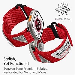 ULTIMAL Band Compatible with Apple Watch 49mm