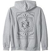 Zodiac Sign Pisces Birthday Present Astrology Pisces Zip Hoodie
