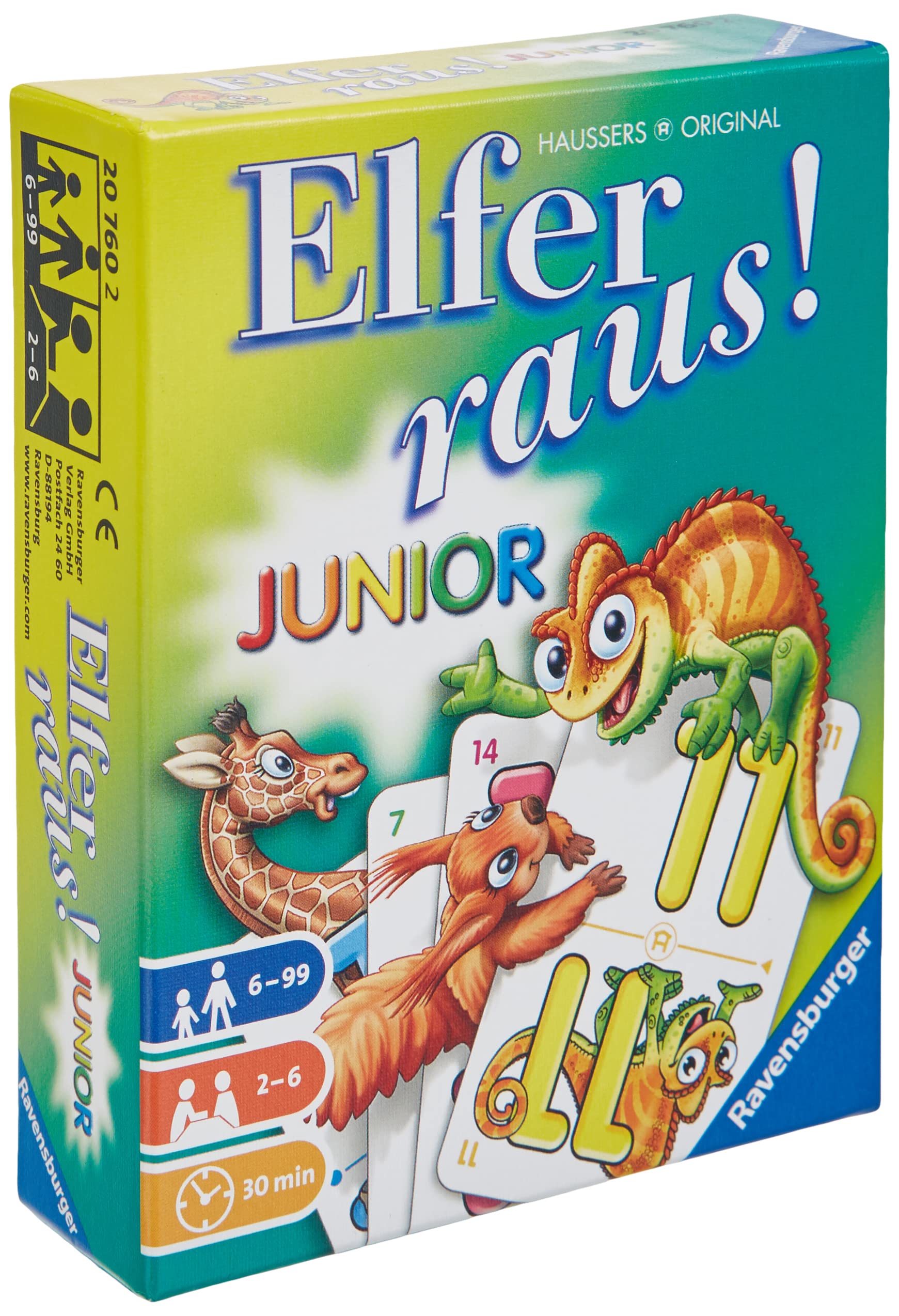 Ravensburger 207602 "Eleven Starts - Junior Card Game