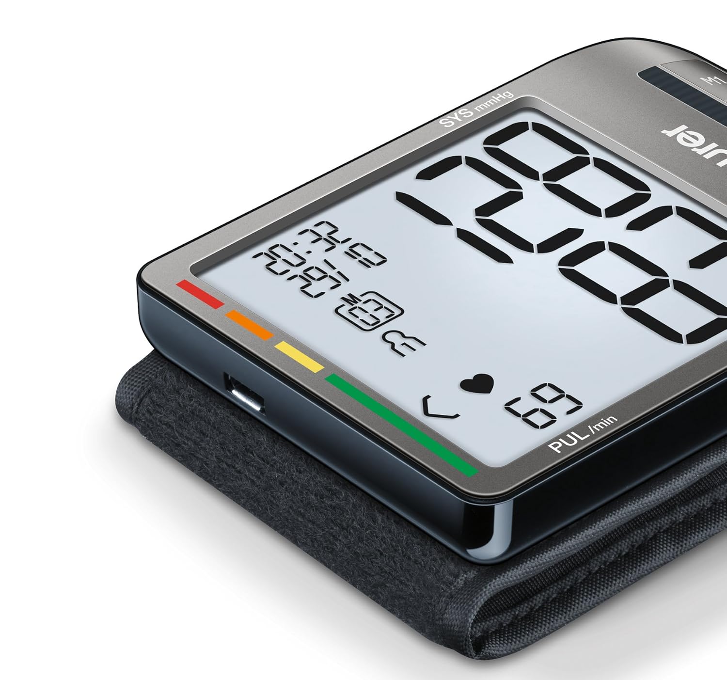 Beurer BC80 Wrist Blood Pressure Monitor with HealthManager App & USB