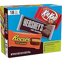 Gift Box of Assorted Full Size Bars, 1.5 Ounce (Pack of 18)