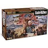 Renegade Game Studios Axis &amp; Allies 1942 Second Edition Board Game | WWII Strategy Game for 2-5 Players, 40 x 26-Inch Board, Command Major Powers like Germany and USA, Ages 12+