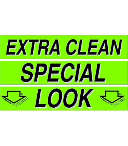 thumbnail image 2 of This Vehicle Not For Sale Vinyl Sticker – Yellow With Red Letters, 100 Pack 2 of 6