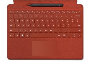 Microsoft Surface Pro Signature Keyboard, Tactile Keyboard with Backlit Keys and Glass Trackpad for Surface Pro 9 or Surface 