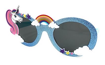 Panelize Einhorn Einhornaccessories Brille Sonnenbrille Unicorn Regenbogen Rainbow Erwachsene und Kinder