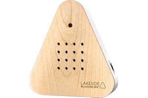 RELAXOUND Original Lakesidebox Birch - Modern Nature Sound Box - Relaxing Forest Lake Atmosphere - Motion Sensor with Sound - Relaxing Tool